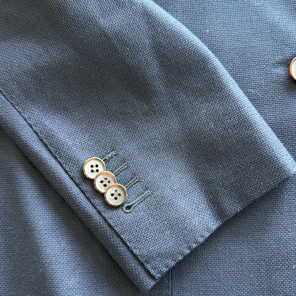 SuitSupply Navy all season sport jacket blazer size 52 / 42 - Picture 2 of 9